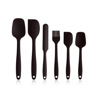 Kit Espátula com 6 peças de silicone alta qualidade em Oferta na Shopee