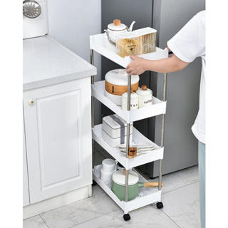 Carrinho Organizador Multiuso Com 4 Andares para Cozinha Banheiro Quarto Lavanderia P, M, G ou Kit 3 em Oferta na Shopee