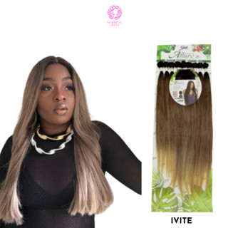 Cabelo Liso Orgânico IVITE com Top Closure - Linha Allure Sleek