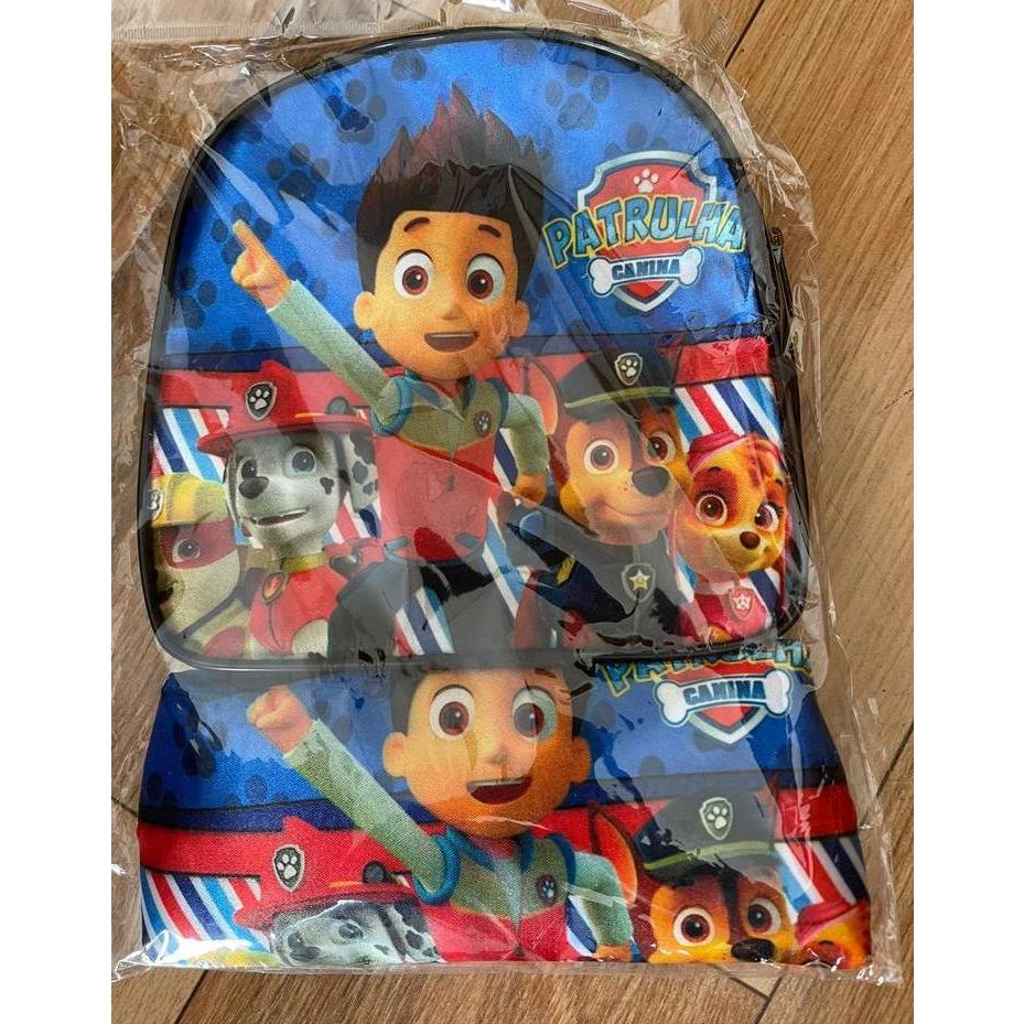 Kit Lancheira + Estojo Carros Filme Personagens Infantil Mochila Mochilinha Escolar Material Bolsinha McQueen Escola — imagem 2 de 2