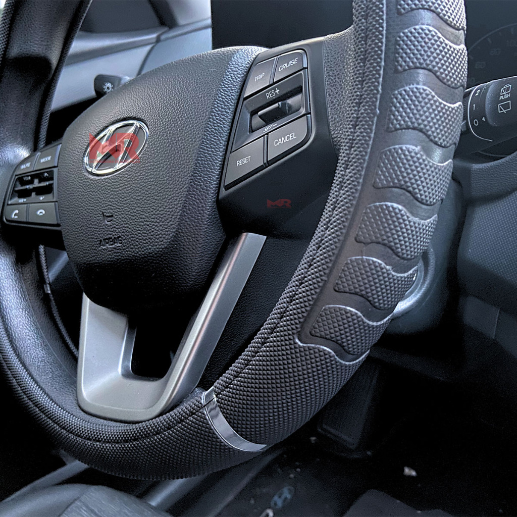 Capa De Volante Tunning Preto Anel Cromado Todos Os Modelos Universal em Oferta na Shopee