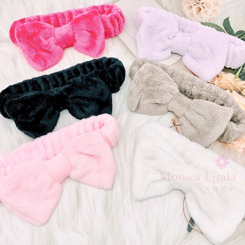 Kit até 6 Tiara Laço/Lisa Para Cabelo Maquiagem/Limpeza Rosto Limpo Make Up- 1 unidade em Oferta na Shopee