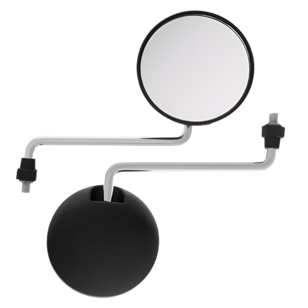 Retrovisor Haste Cromada Par Modelo DT 200 Motos Yamaha