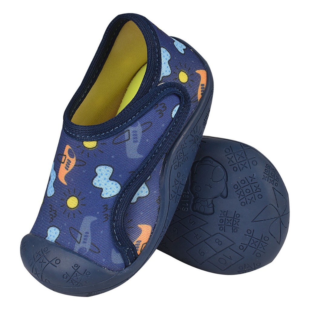 Tênis Meia Infantil Masculino Antiderrapante Sem Cadarço Confortável em Oferta na Shopee