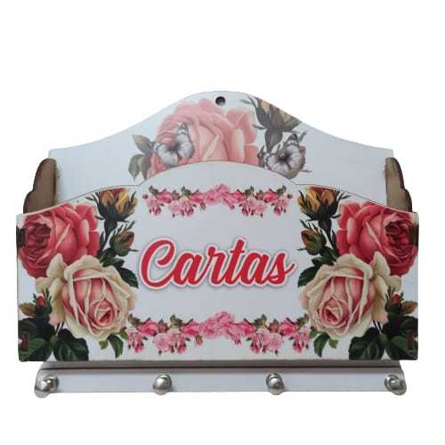 Porta Cartas/Porta Chaves em Oferta na Shopee