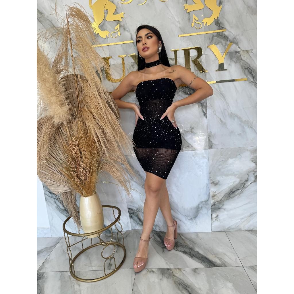 Vestido Dress Anitta Preto