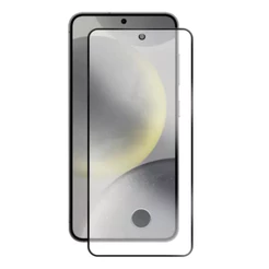 Película Protetora de Vidro Temperado 3D Com Furo Para Galaxy S24 Tela De 6.2 Polegadas