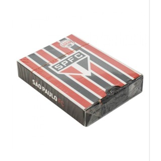 Baralho SÃO PAULO Original Cartas Tricolor Plástico em Oferta na Shopee