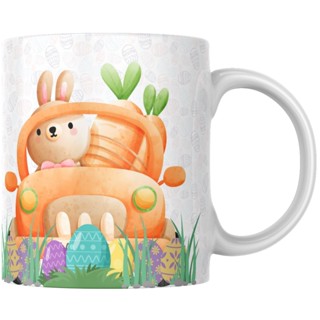 Caneca Personalizada Pascoa Chocolate Coelho Modelo 002 em Oferta na Shopee