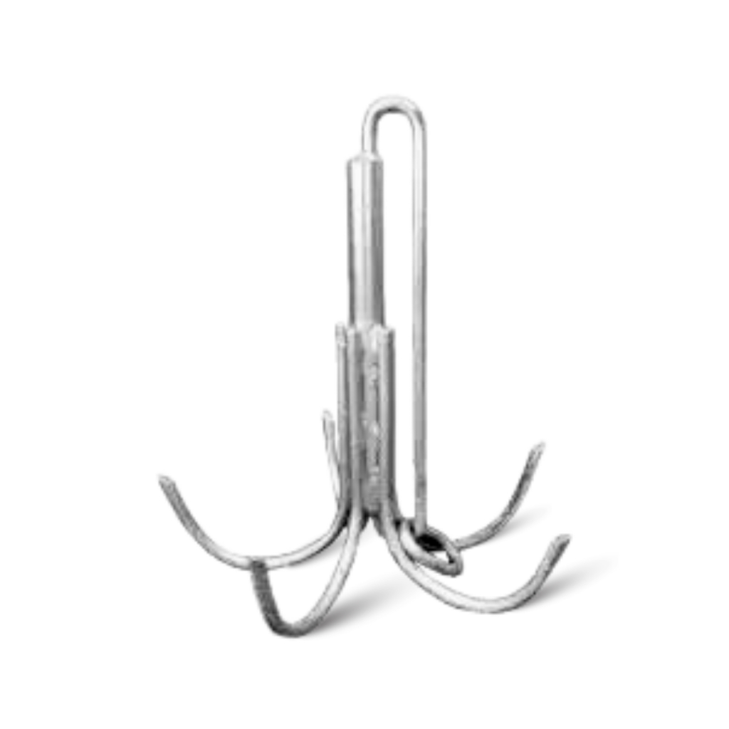 Âncora Garatéia 2 Kg Galvanizada Fogo Barco Lancha Nautica