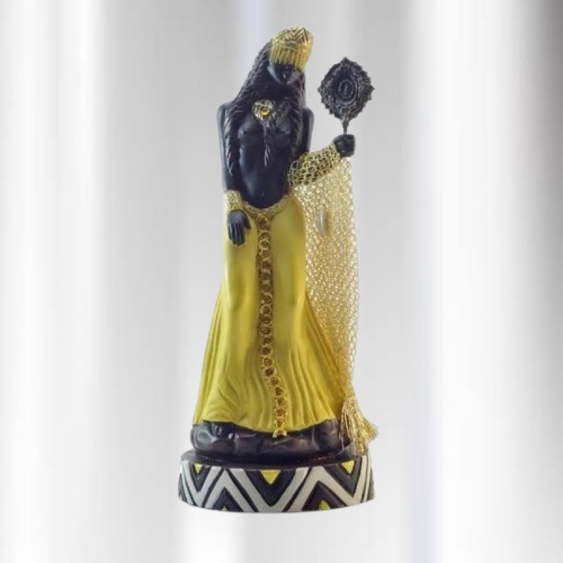 Oxum Resina Escultura Estátua Imagem Orixas Camasi Guimarães Umbanda Candomblé