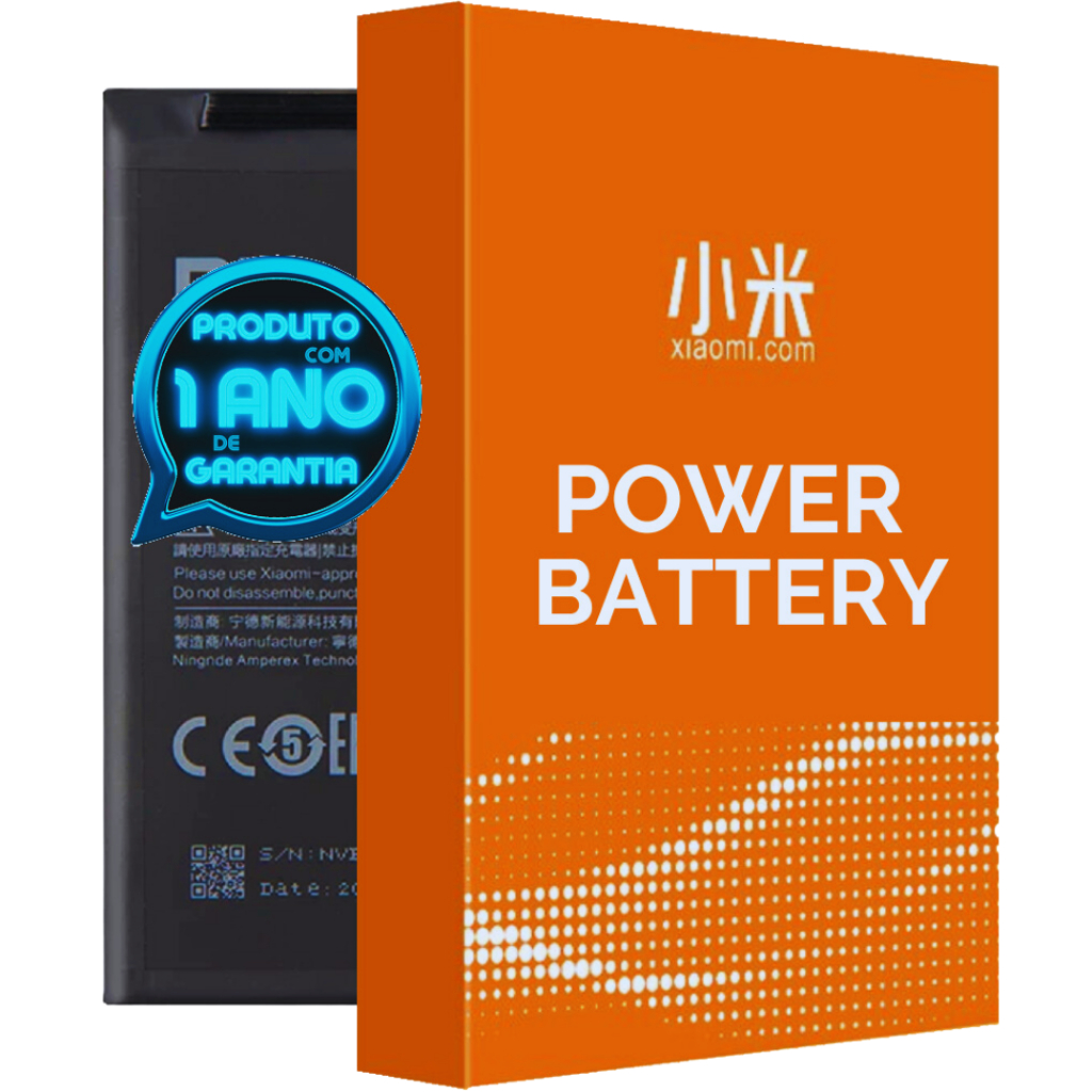 Battria Premium BN55 Compatível Com Xiaomi Redmi Note 9s + Alta Capacidade + 1 Ano Garantia!