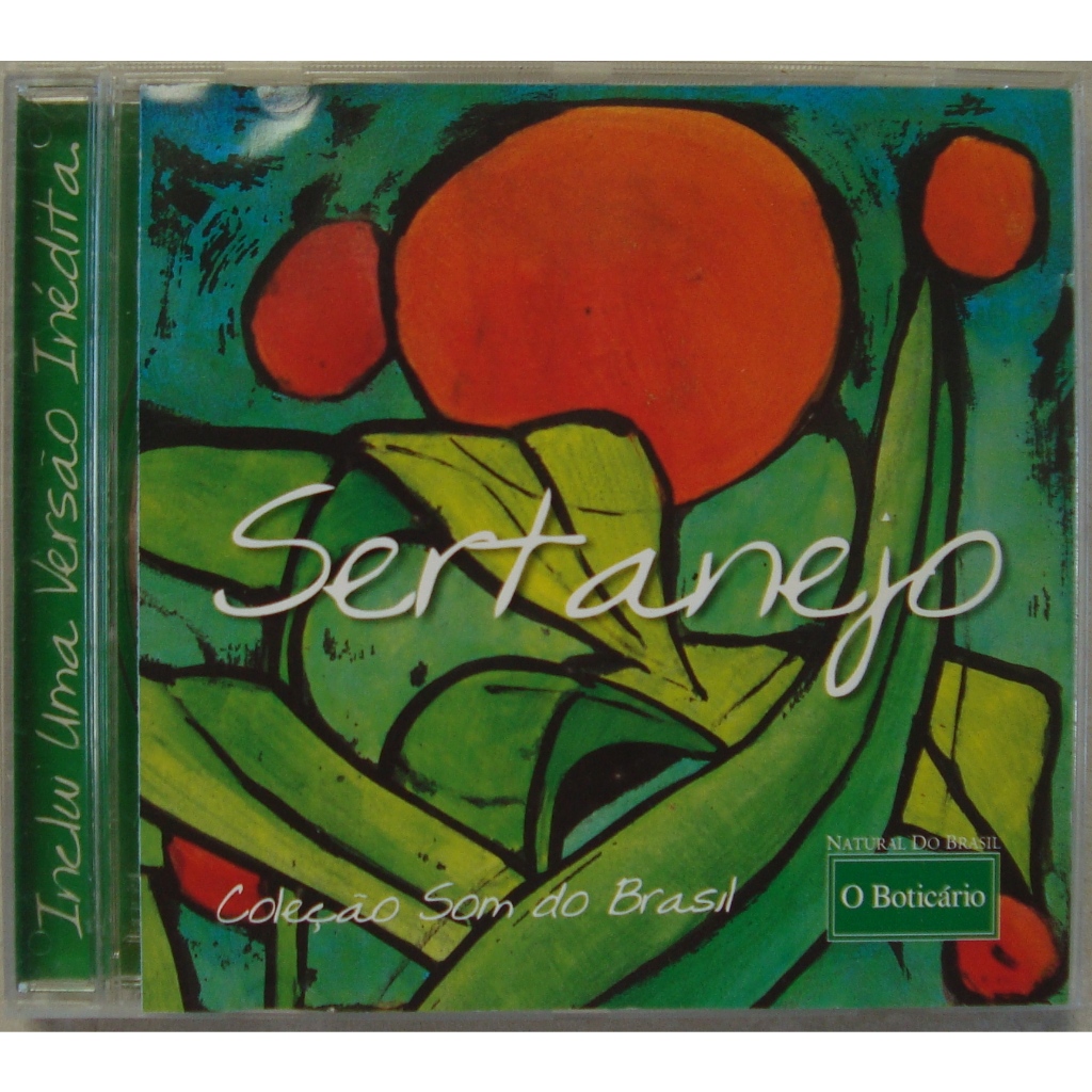 Cd Sertanejo 2001 Coleção Som Do Brasil Boticário, Original