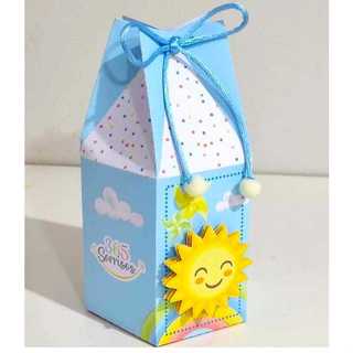 10 Caixas lembrancinhas personalizadas tema 365 sorrisos