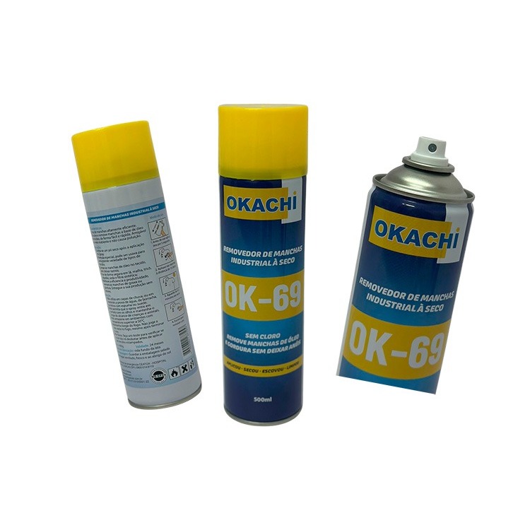Removedor de manchas à seco em spray OKACHI