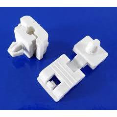 Grampo Presilha vareta haste Fechadura Porta GM VW universal Furo porta 8mm vareta 6mm
