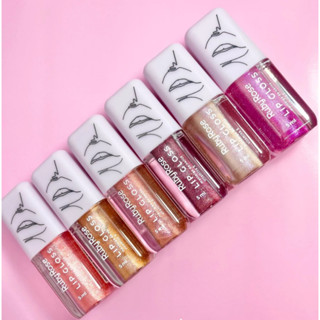 Lip Gloss Labial Brilhante Ruby Rose com Glitter