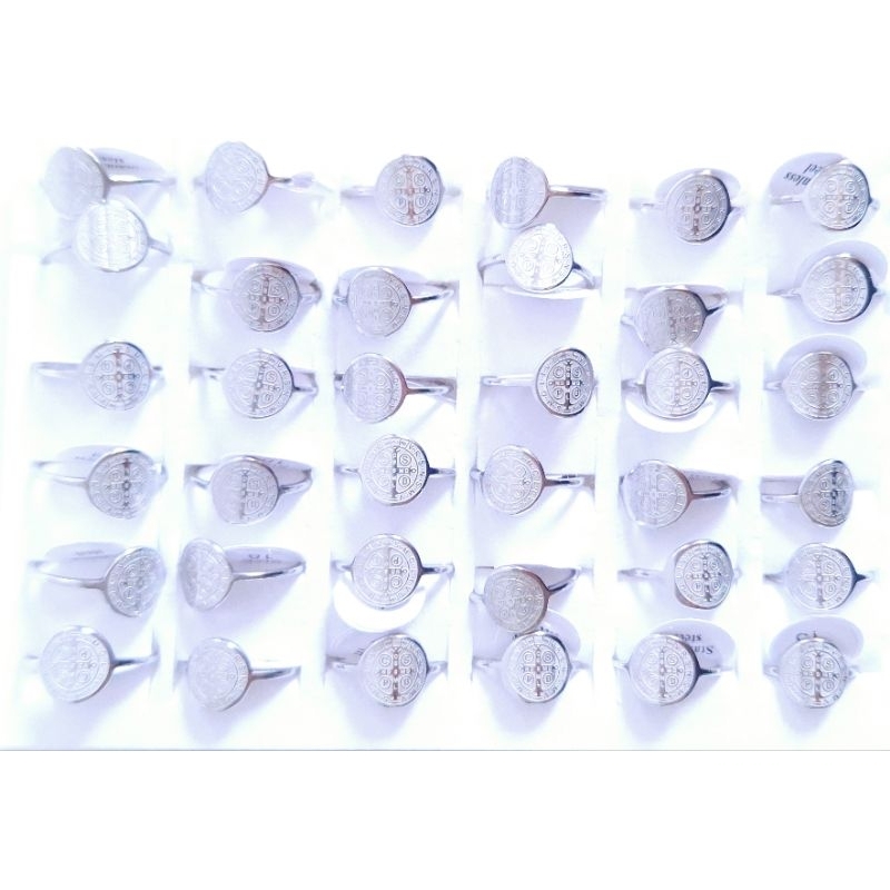 Caixa Com 36 Anéis Feminino São Bento Aço Inoxidável Moda em Oferta na Shopee