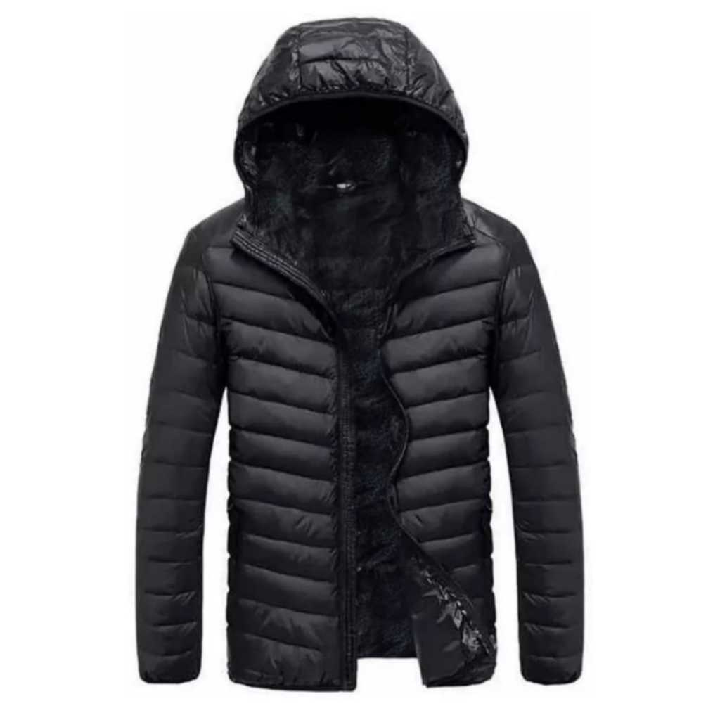 Bobojaco puffer gominho  jaqueta plus size masculina tendencia inverno 2024