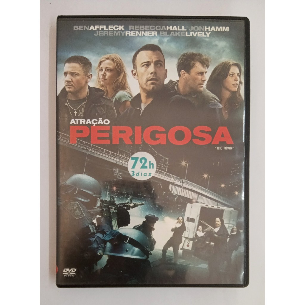 DVD Atração perigosa original ação cxd