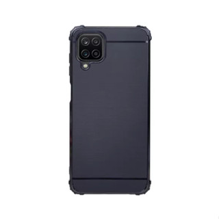 Capa Capinha Anti Shock Preta Samsung Galaxy A12/M12 A125 Bordas Reforçadas