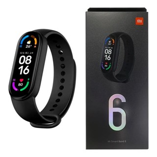 Xiaomi Mi Band 6 Sports Pulseira Bluetooth 4.0 Tela Colorida Inteligente M6 À Prova D 