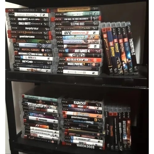 Jogos Playstation 3 Originais Ps3 Perfeitas Barato Call Fifa Assassins GTA Battlefield 007 Uncharted