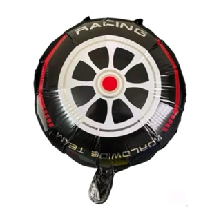 Kit C/2 Balões  Metalizado Rodas Decoração Pista 45CM em Oferta na Shopee