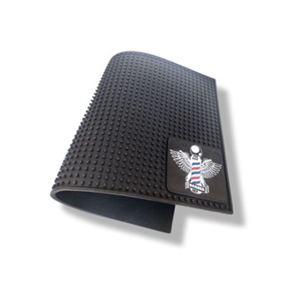 Tapete Antiderrapante Para Bancada De Barbearia Barbeiro 40x24 cm