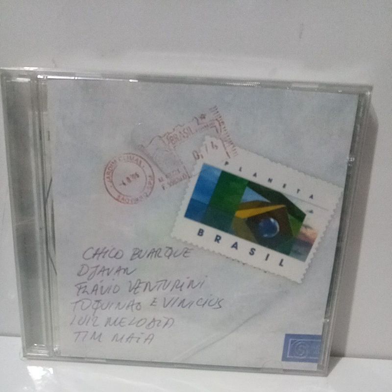 Cd Planeta Brasil Vários Artistas Chico Buarque, Djavan, Flávio Venturini  ... Novo de Fabrica Original