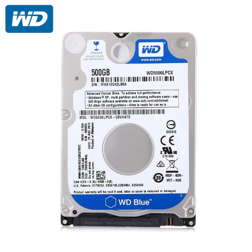 HD Notebook 500gb WD Interno Sata Saudável 2.5