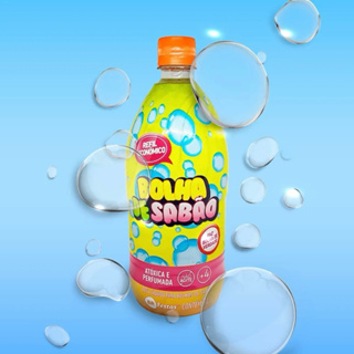 1~4 Refil Liquido Bubble Para Maquina De Fazer Bolhas De Sabão 1L OFF em Oferta na Shopee