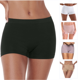 Calcinha Boxer Microfibra Zee Rucci Sem Costura Anatômica feita em Poliamida em Oferta na Shopee