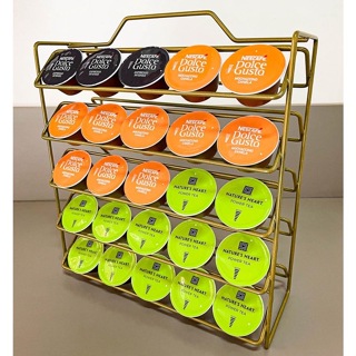 Porta Cápsula Dolce Gusto 40/50 unidades Balcão Cozinha Suporte Café Organizador em Oferta na Shopee