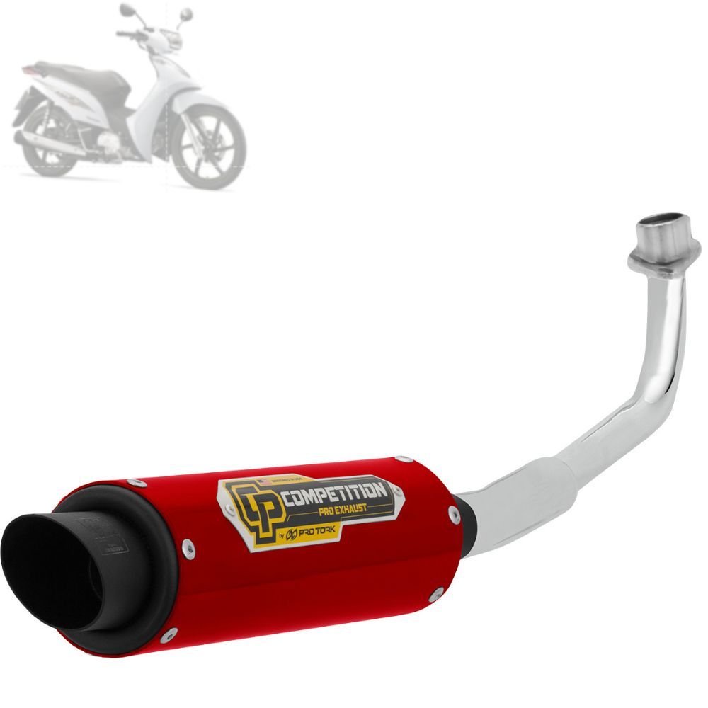 Escapamento Escape Descarga Competition Biz 125 2011 á 2018 Esportivo Pro Tork em Oferta na Shopee