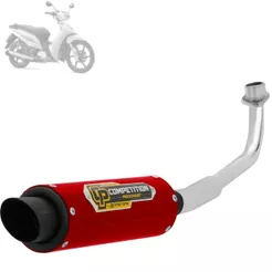 Escapamento Escape Descarga Competition Biz 125 2011 á 2018 Esportivo Pro Tork