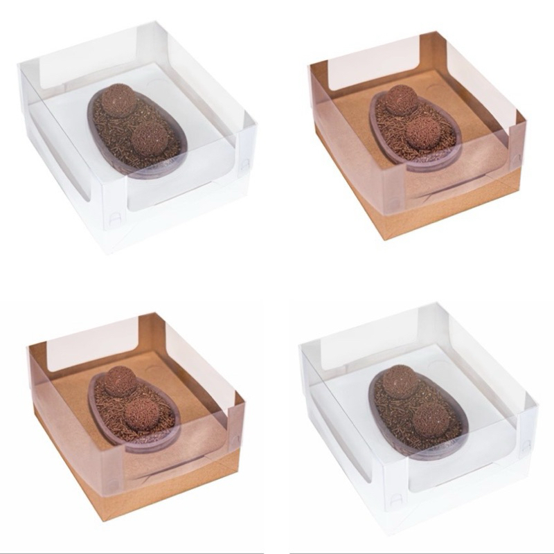 10 Caixas Ajustável Ovo de Páscoa 150, 250, 350g - Embalagem Multigramas Para Ovos OFF em Oferta na Shopee