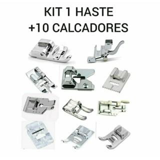 KIT 10 ,11 CALCADORES,CORDÃO,FIOS,MIÇANGAS,QUILT RETO-NERVURAS-COSTURA RETA PARA MAQUINA DE COSTURA DOMÉSTICA