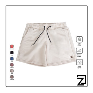 Bermuda Short Masculina Moletinho Casual Adulto