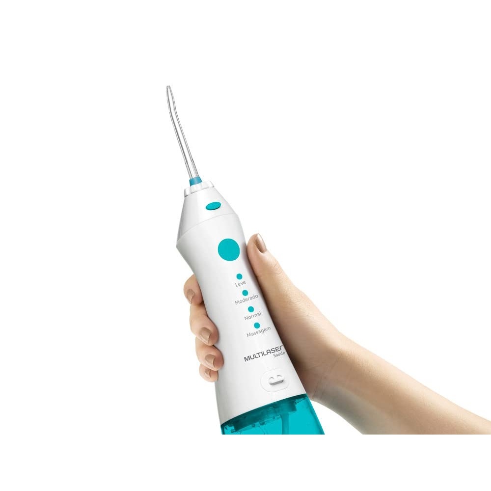 Irrigador oral Multilaser HC036 branco e azul 110V/220V