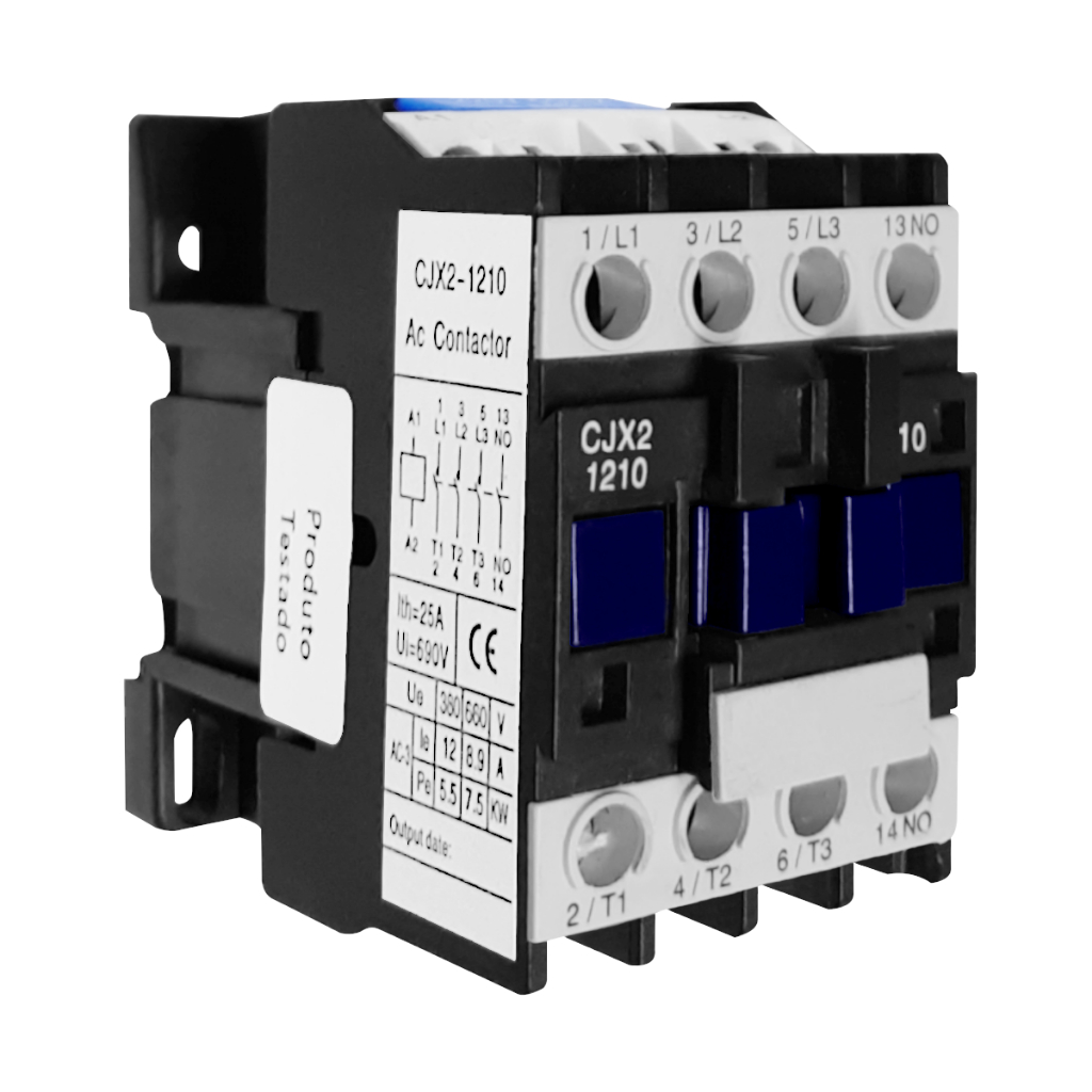 Contator Trifásico Cjx2-1210 3Na+1Na 220V (N4)