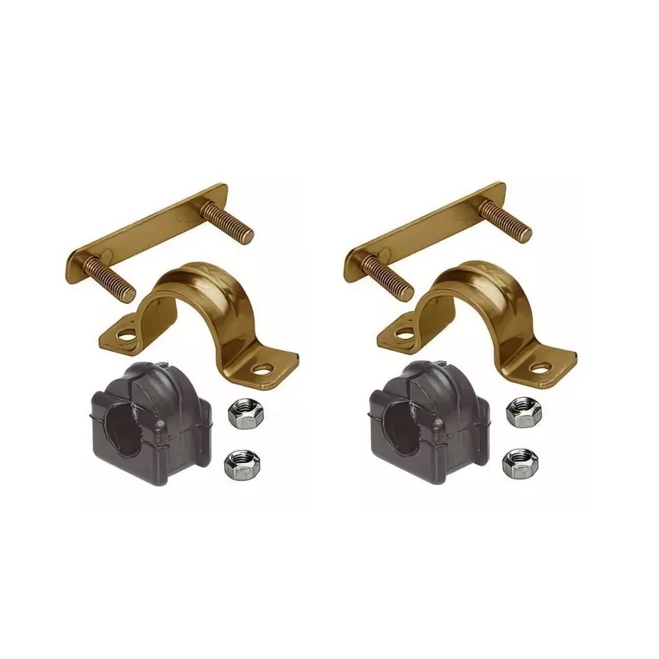 Par Reparo Barra Estabilizadora Dianteira Corcel Del Rey Pampa 21 mm