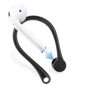 Kit 2 Pares Suporte para Fone De Ouvido Sem Fio Anti-Perda Casal 4 Ganchos