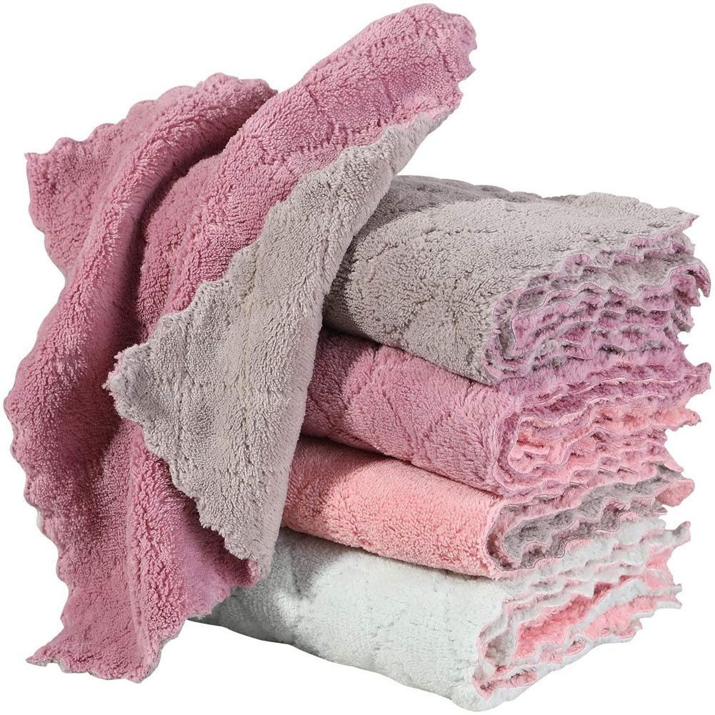 Kit 1/3/7/12 - Nanofibra Pano Microfibra Super Absorvente para Limpeza em Geral-30cmx30cm em Oferta na Shopee