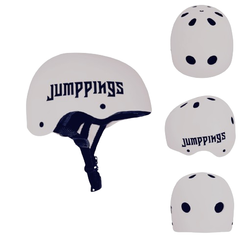 Capacete Esportivo - Branco - Bike Skate Patins Patinete- Jumppings