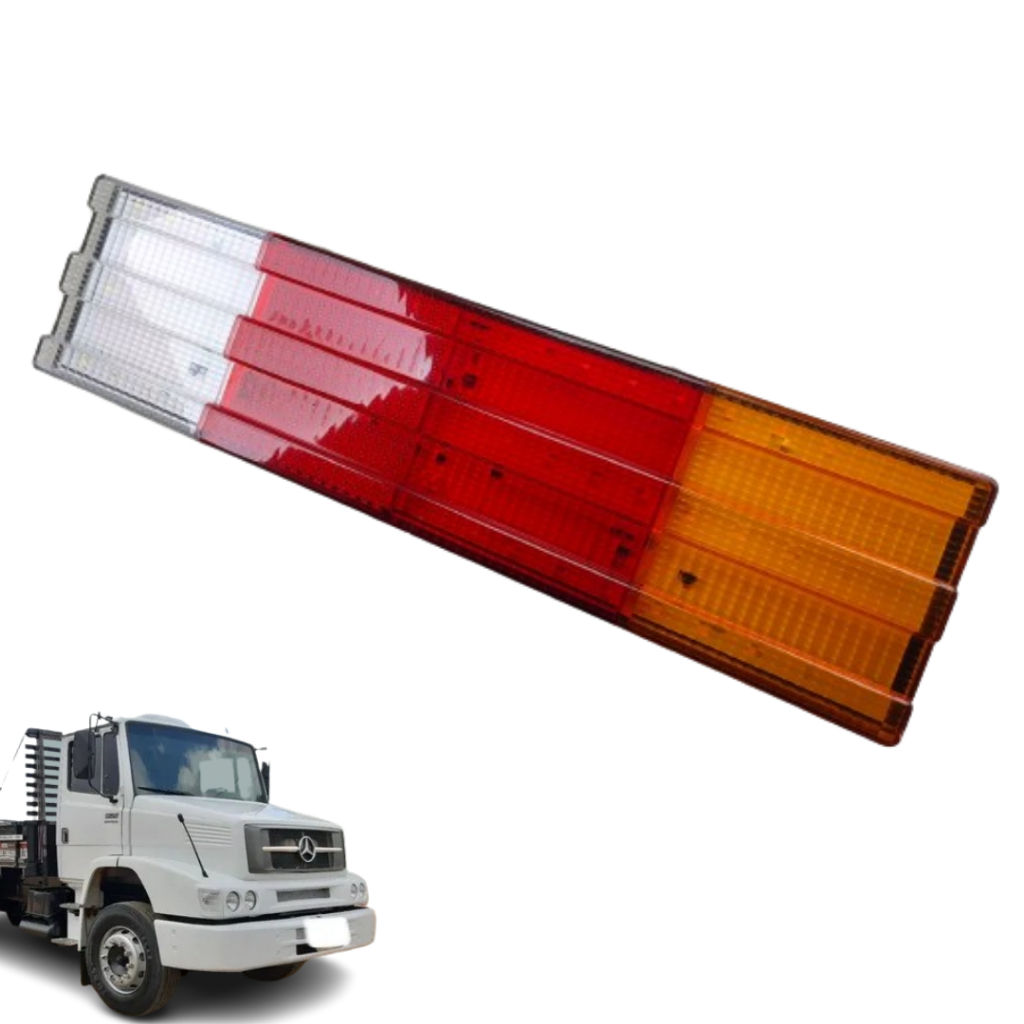 Lanterna Traseira LED Caminhão Mercedes Benz Bicudo 1618 1620 Moderno ate 88 Fosca Atego Atron Accelo 1938 712 719 911