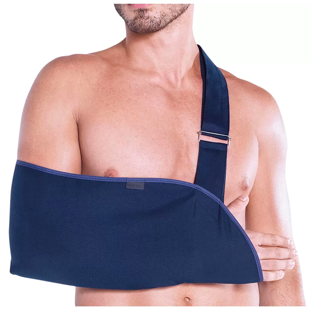 Tipoia Ortopédica Simples Bilateral Azul Kestal KSN057