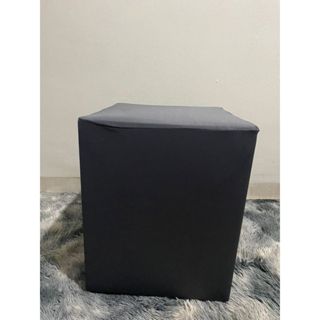 Kit 2 Capas De Puff Quadrado Malha Com Elástico Oferta Linda em Oferta na Shopee