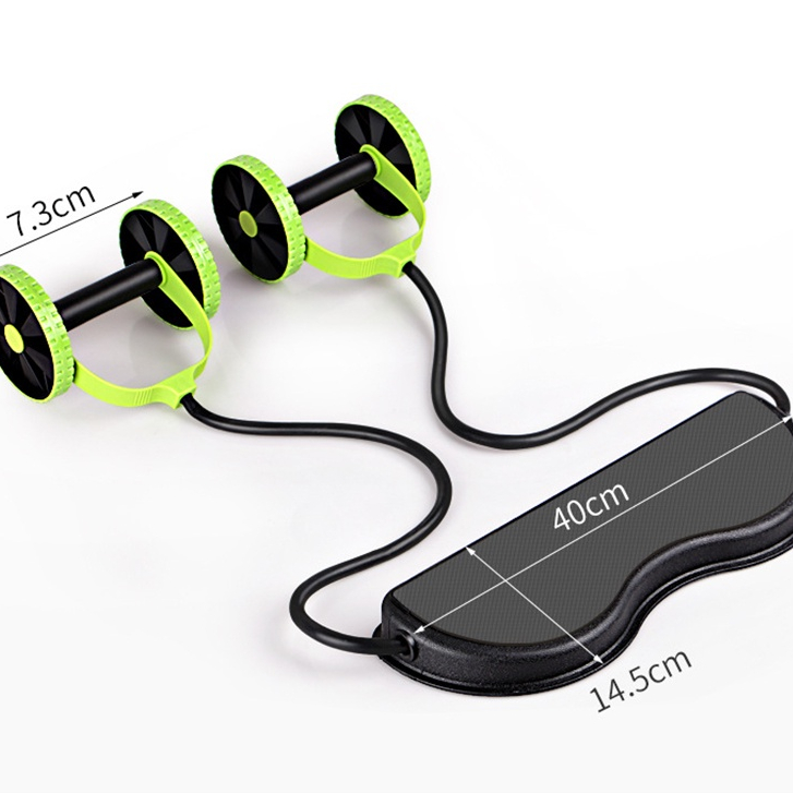 SQ7181 - Revoflex Xtreme Roda Exercício Abdominal E Lombar Musculação Elastico