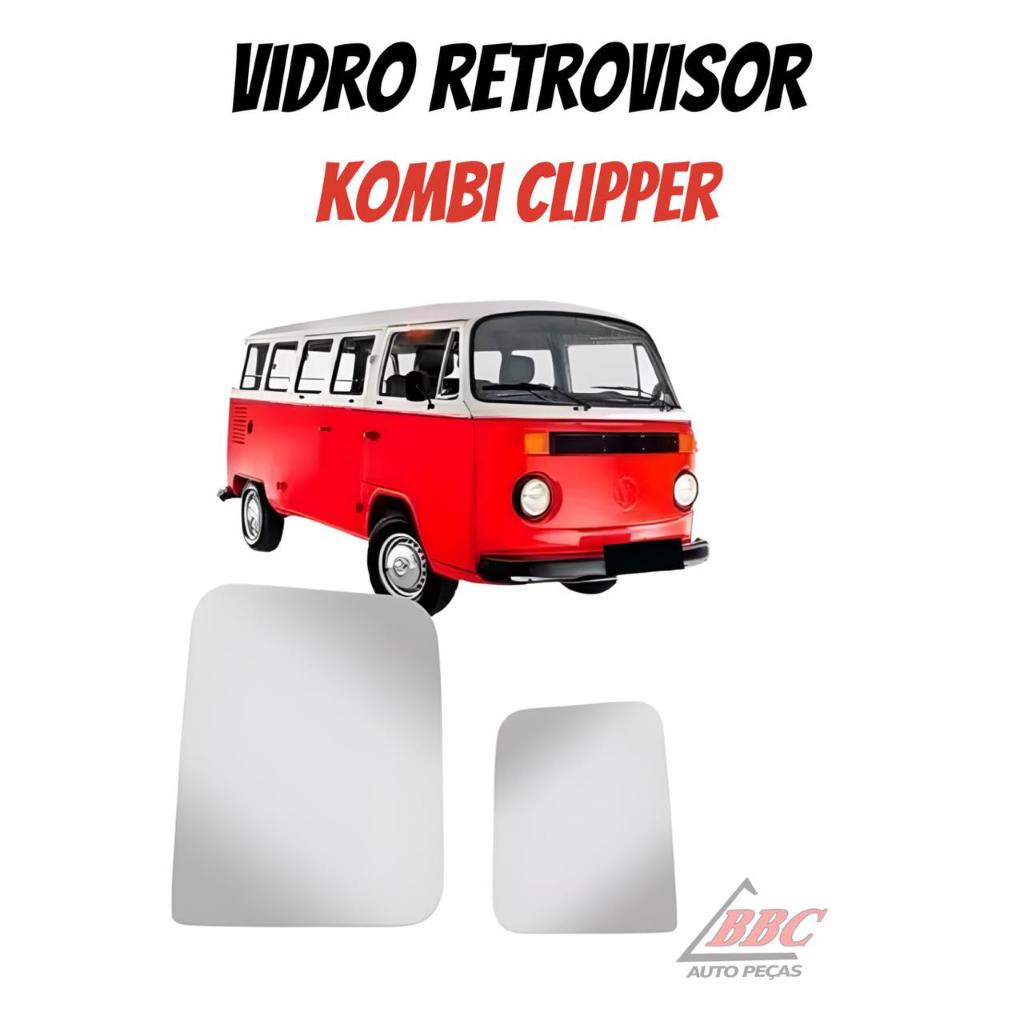 Vidro espelho refil lente retrovisor Kombi Clipper em Oferta na Shopee